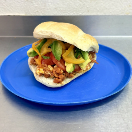 Torta de Chorizo con Huevo