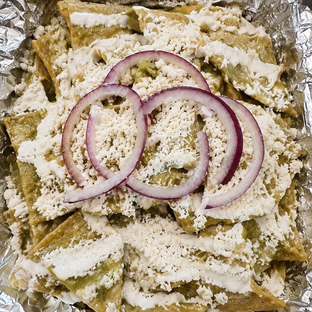 CHILAQUILES VERDES CLASICOS
