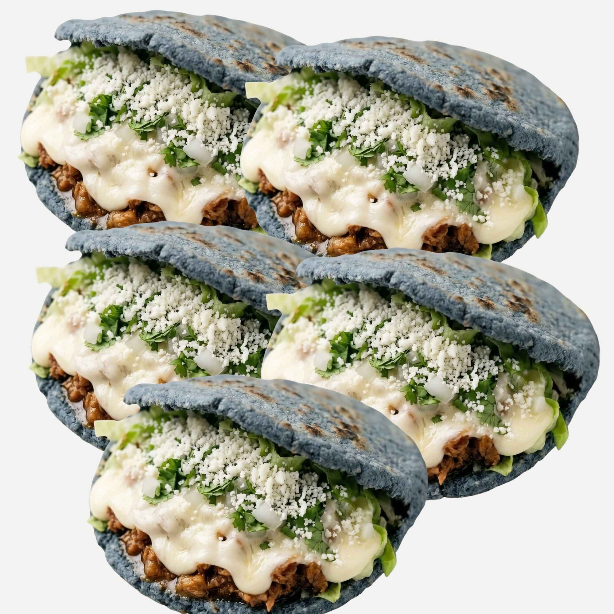 Gorditas de Chicharrón Con Quesillo 5 Pz