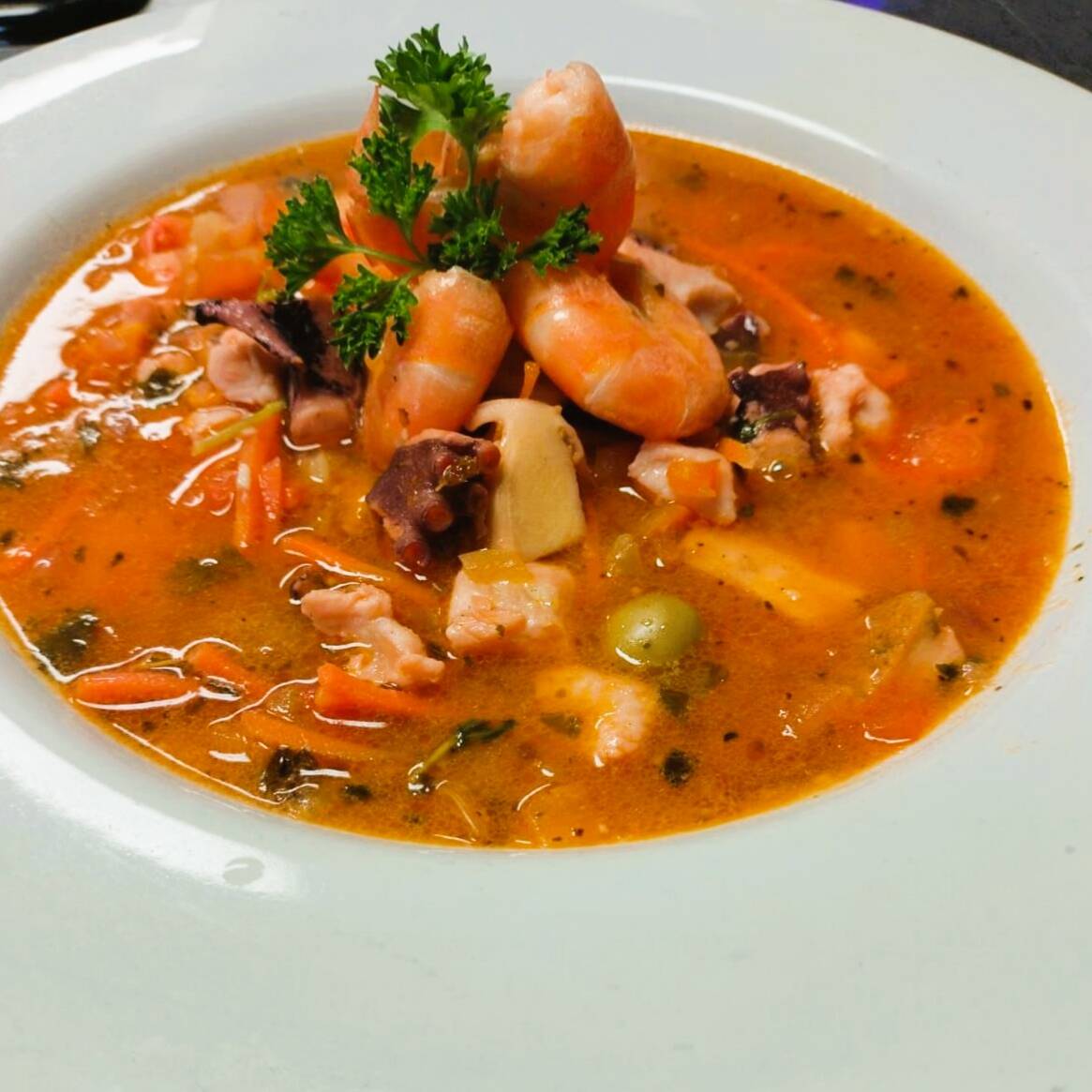 Sopa de Mariscos