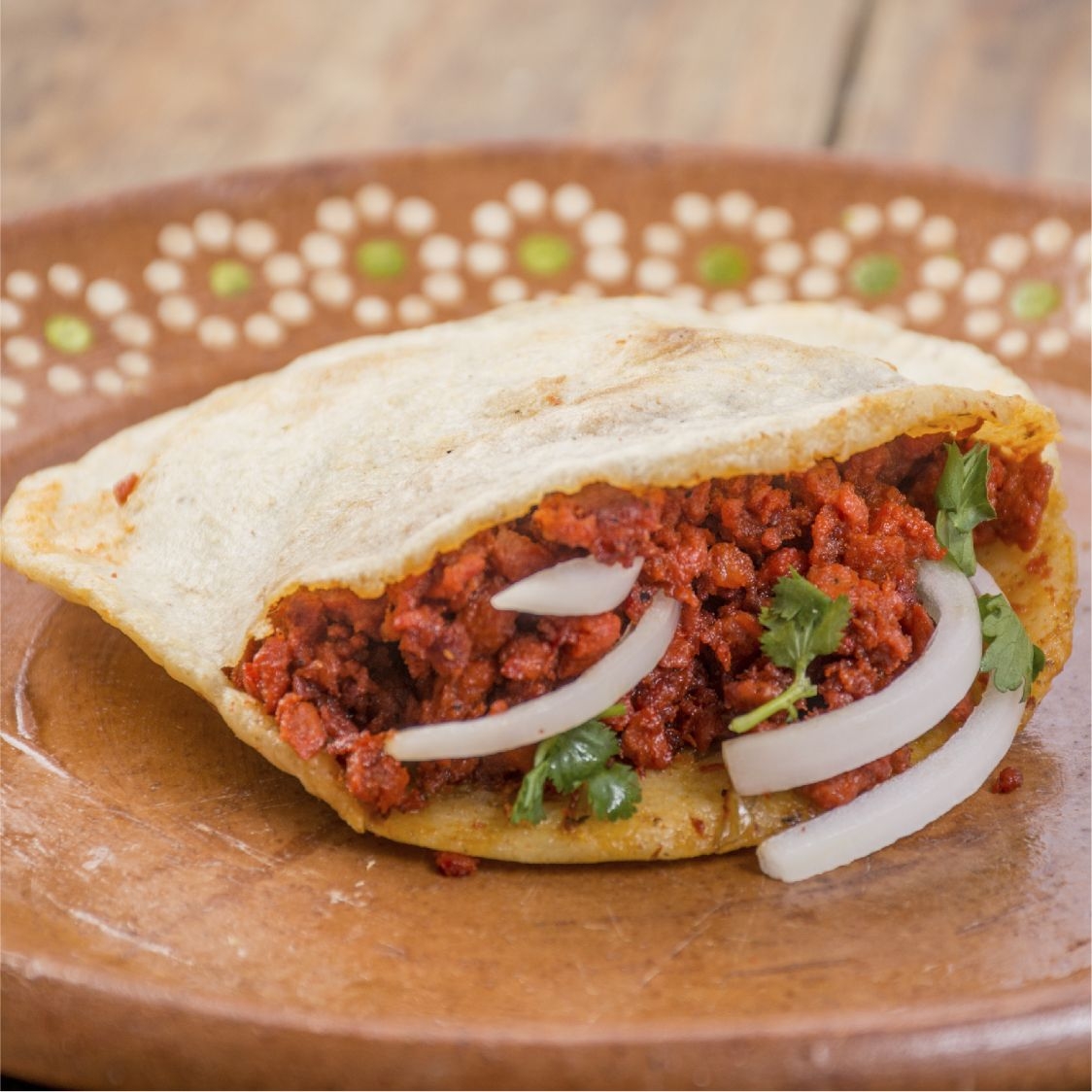 Gordita de Chorizo