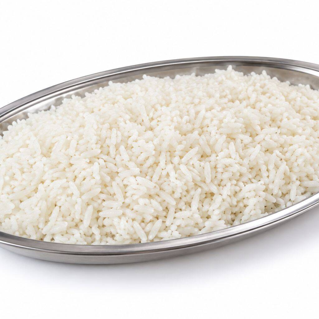 ARROZ BEM SOLTINHO COM AQUELE TEMPEIRO QUE SO AQUI TEM