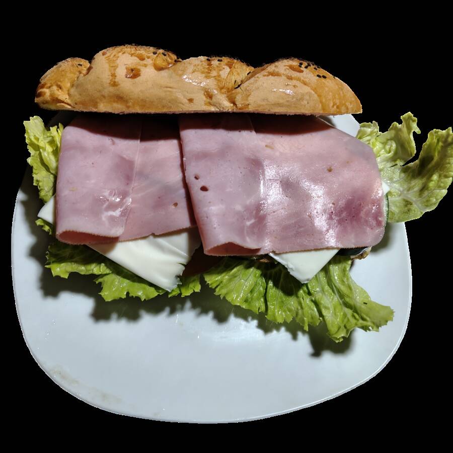 Baguette de jamón