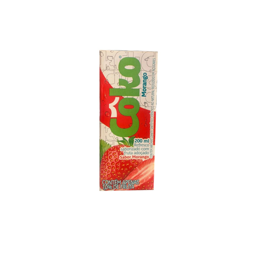 Gelo Coko Sabor Morango 200ml