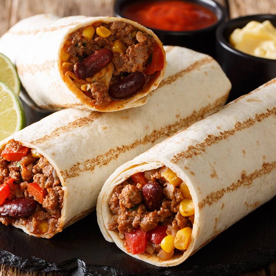 Burrito De Picadillo Verde