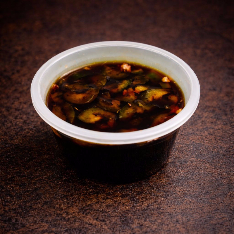 Salsa Soya con Serrano