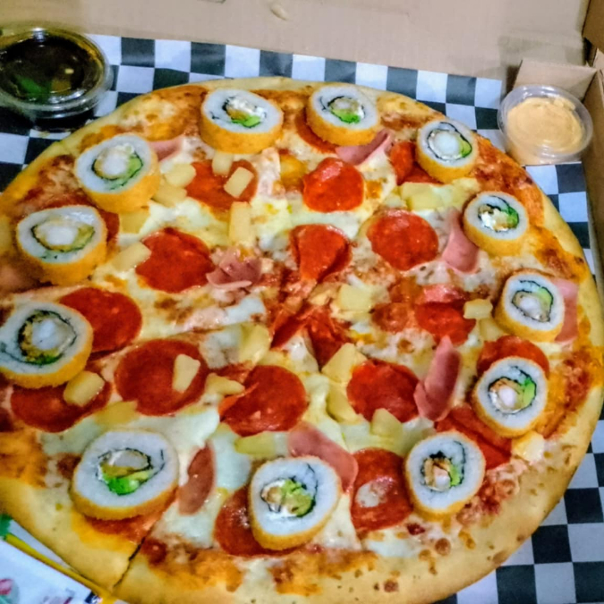 Pizza de Sushi