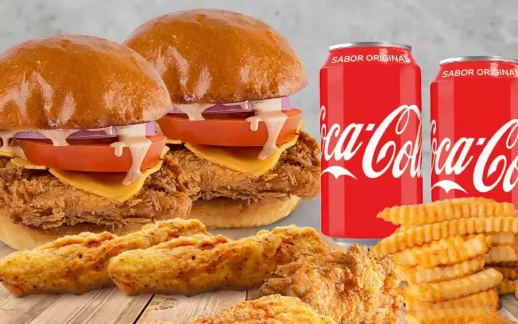 Combo-Coca cola - Duo-Burguermania