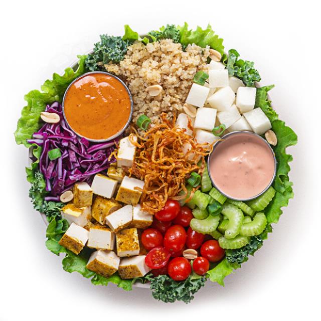 Ensalada Crispy Tofu Tamarind