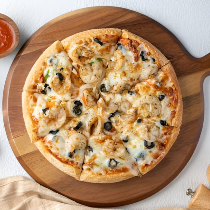Pizza de Camarones