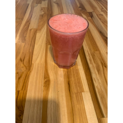 Melancia, abacaxi e gengibre