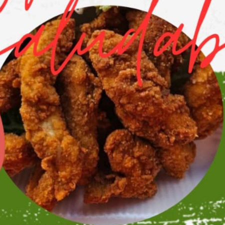 Tiras de pechuga empanizada