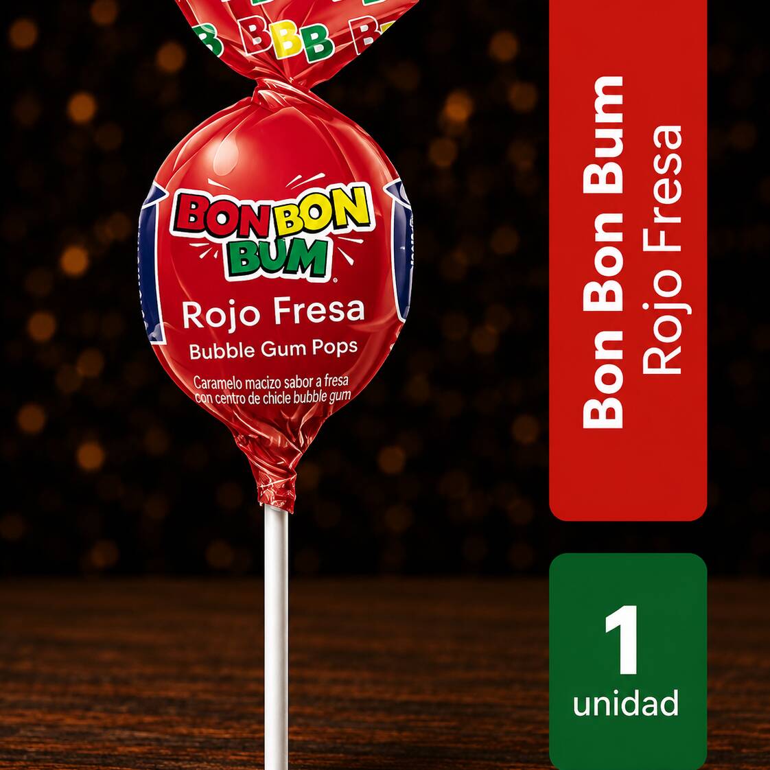 Bon Bon Bum Rojo Fresa