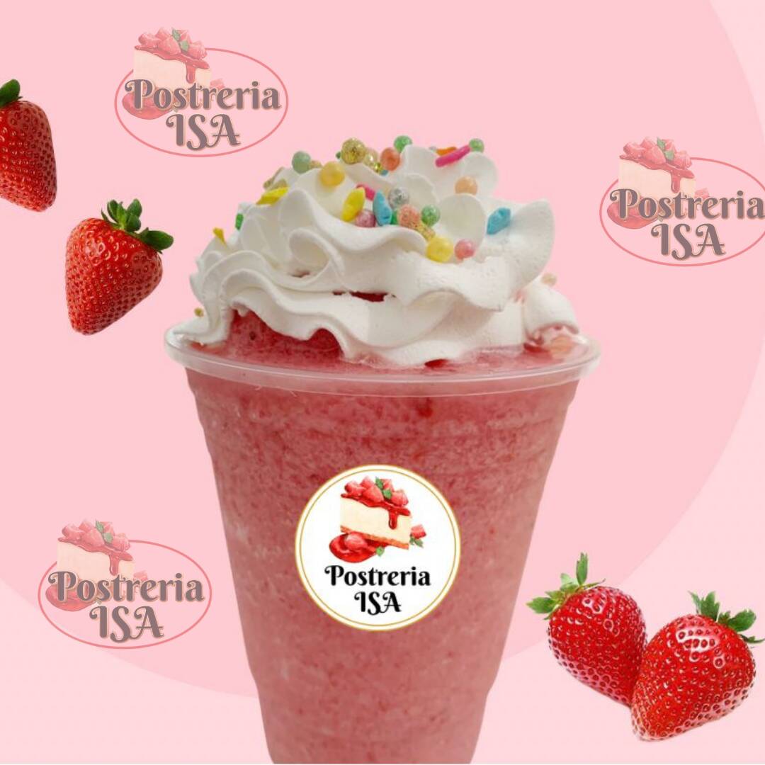 Frappé de Fresa