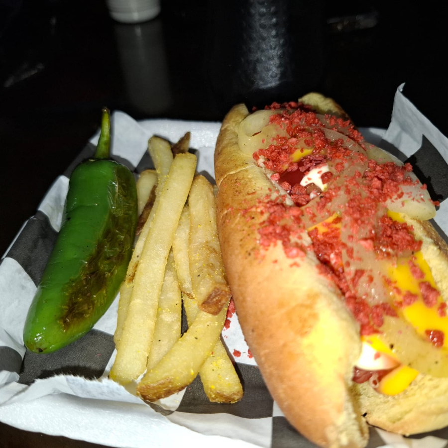 HotDog Pavo con Tocino