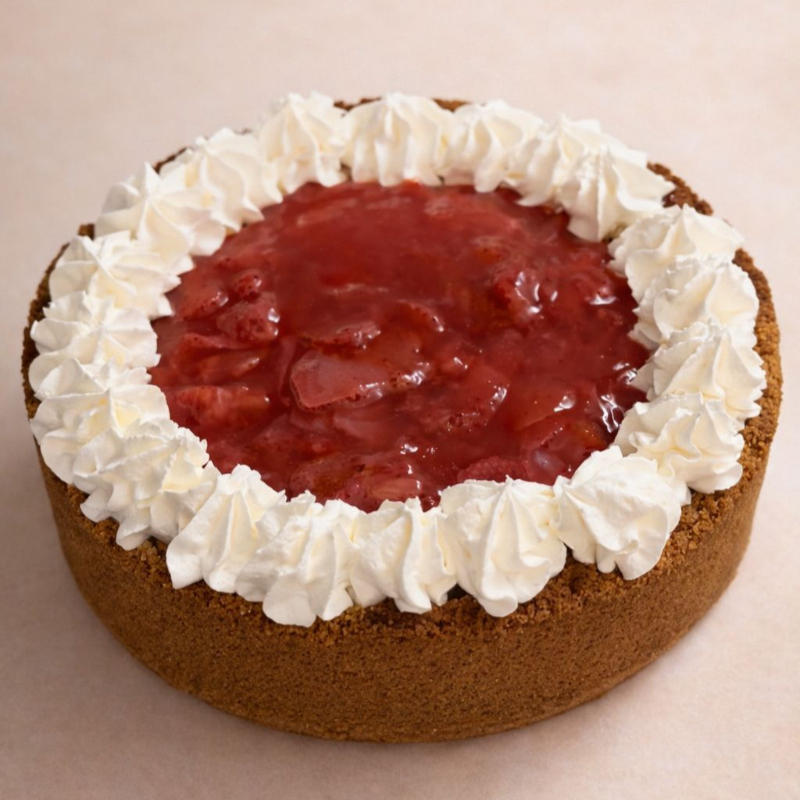 MEGA Pastel de Queso Fresa