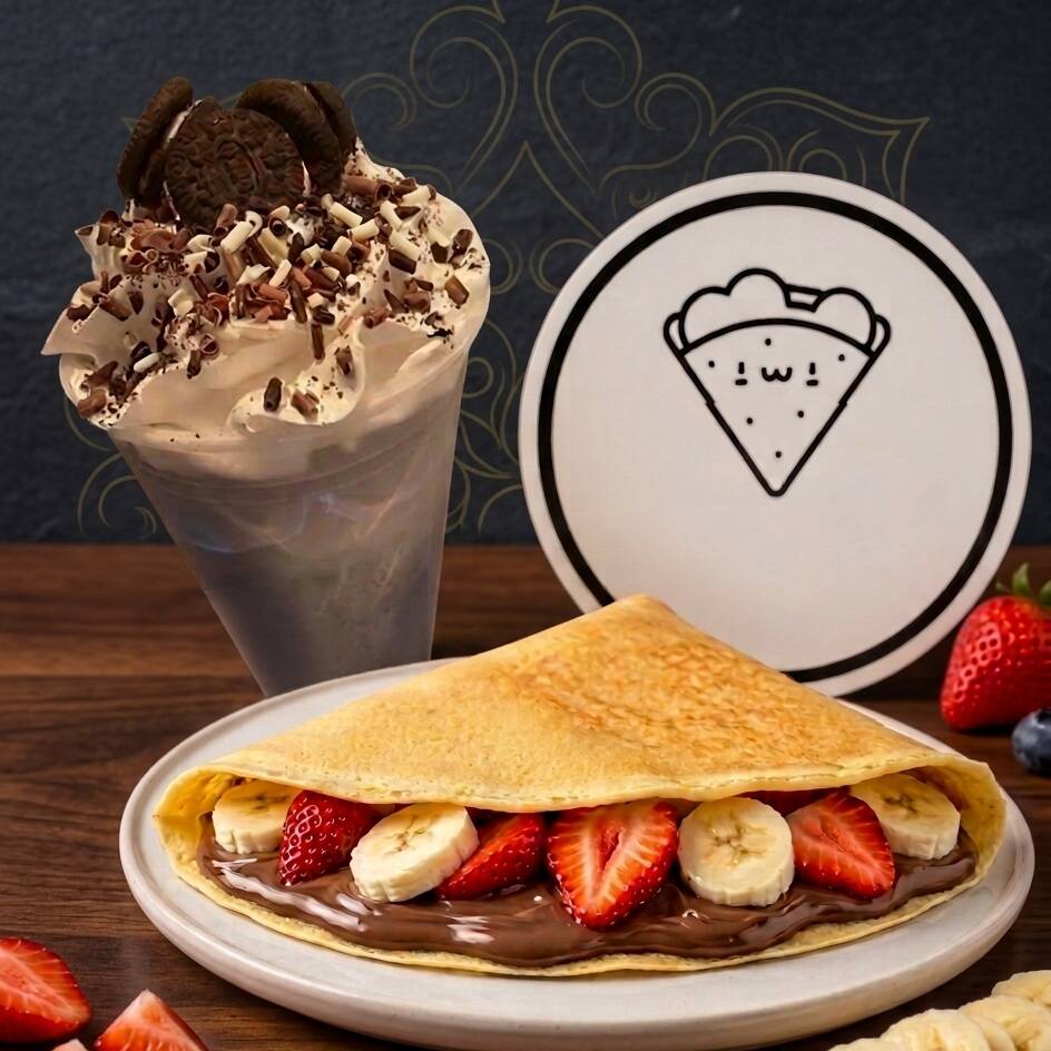 Combo Frappe Oreo + Crepichida