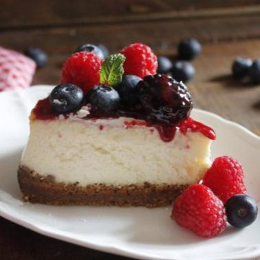 Rebanada Cheesecake de Zarzamora