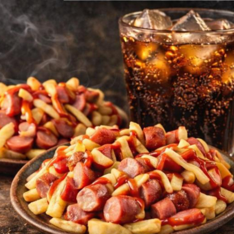 2 Salchichas + Refresco