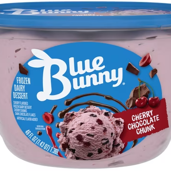 Blue Tarro de Nieve Cereza con Chocolate