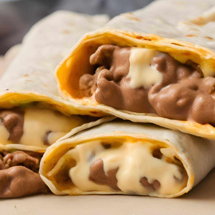 Burritos de Frijoles con Chorizo