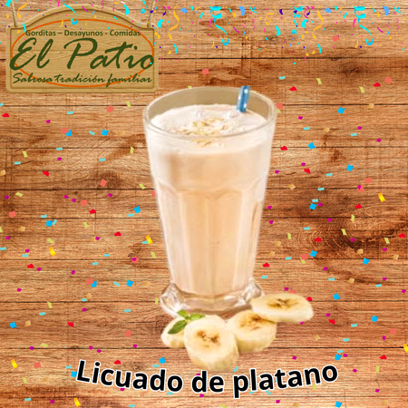 Licuado de Plátano