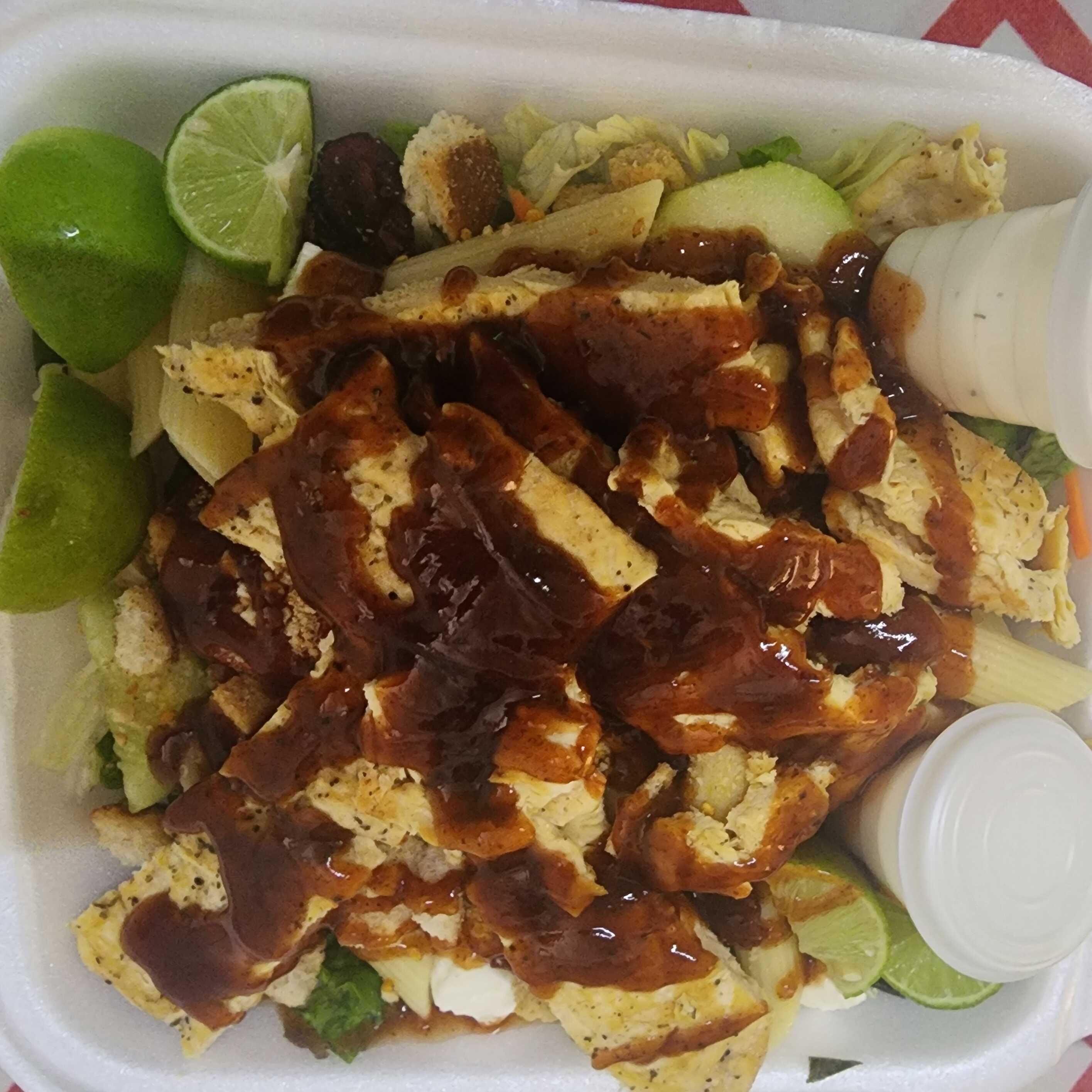 Ensalada de Pechuga a la BBQ