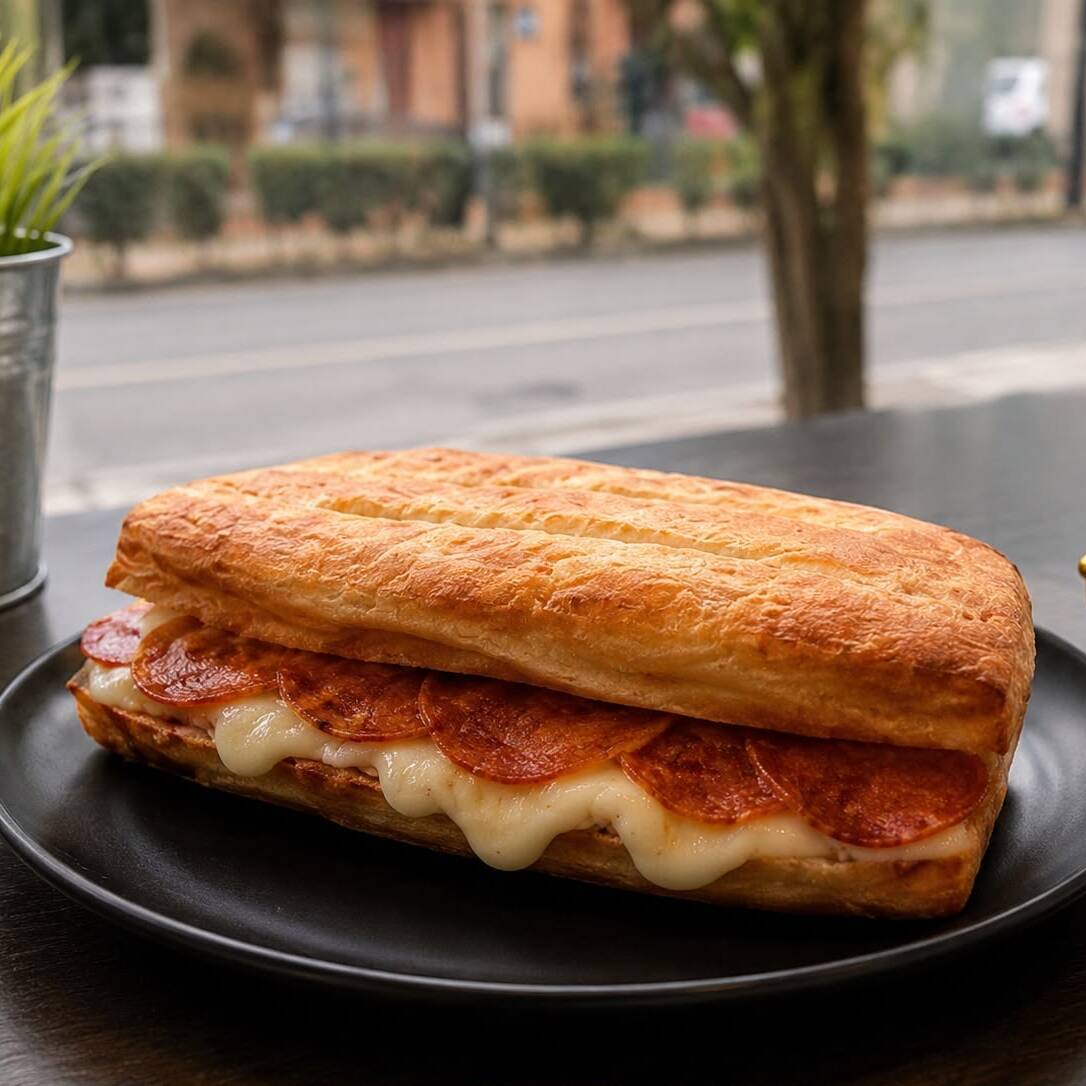 Chapata de Pepperoni