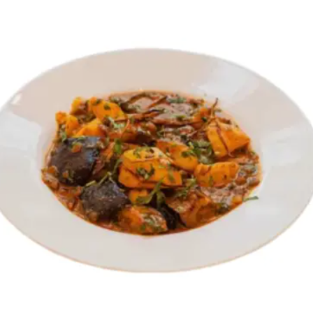 Aloo Baigan (eggplant) Vegetariano