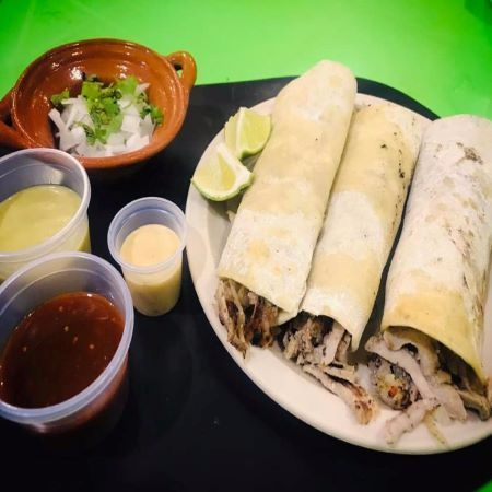 Taco Árabe Chuleta c/Tocino