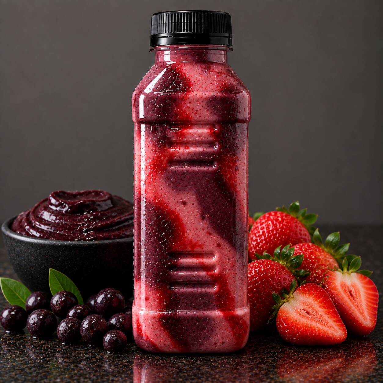 Cremosinha de Açaí com Morango 500ml — Bebida alcoólica super cremosa, com o sabor marcante do açaí combinado com o toque delicioso do morango. Geladinha, docinha e irresistível. 500ml de pura cremosidade e sabor!