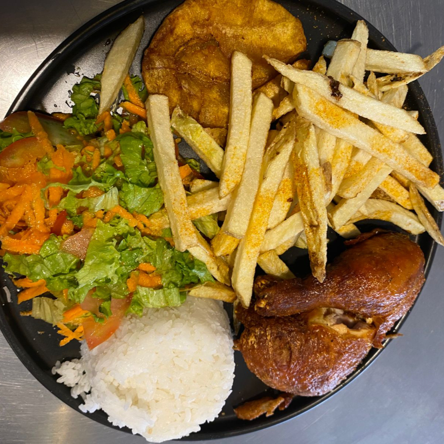 Bandeja Pollo Asado