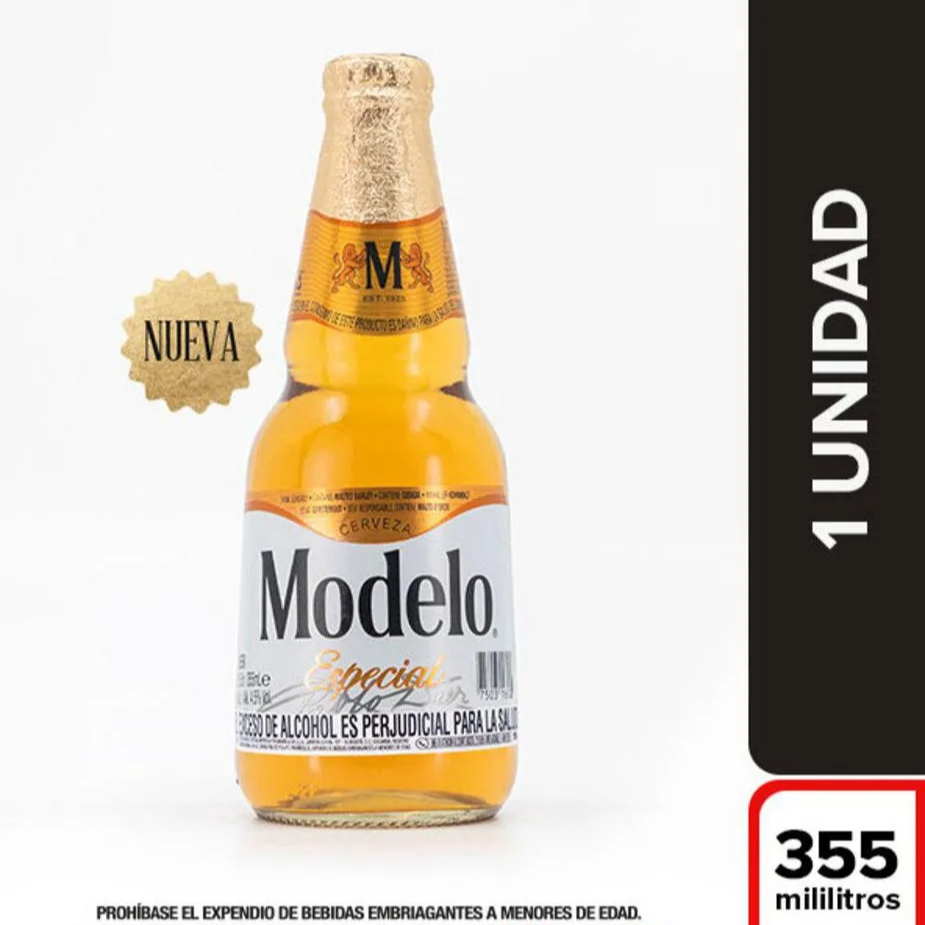 Cerveza Modelo unidad 330 ml
