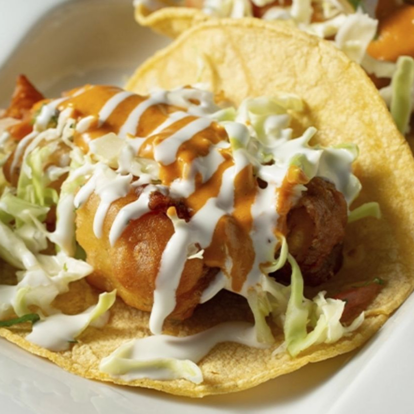 Tacos de camaron( 3piezas)