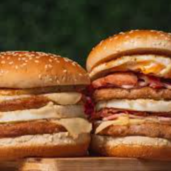 Pão, 2 carnes, 2 queijos, 2 presuntos, 2 ovos, picles, polenguinho, calabresa, bacon, molho e salada