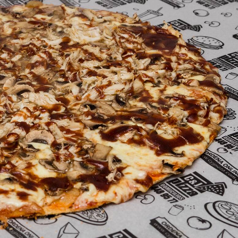 Pizza de cebolla sofrita