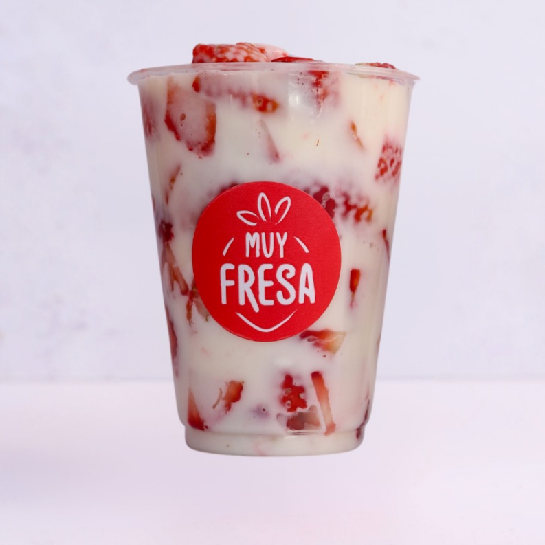VASOTE de Fresas Con Crema