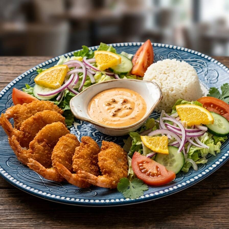 Camarones Empanizados