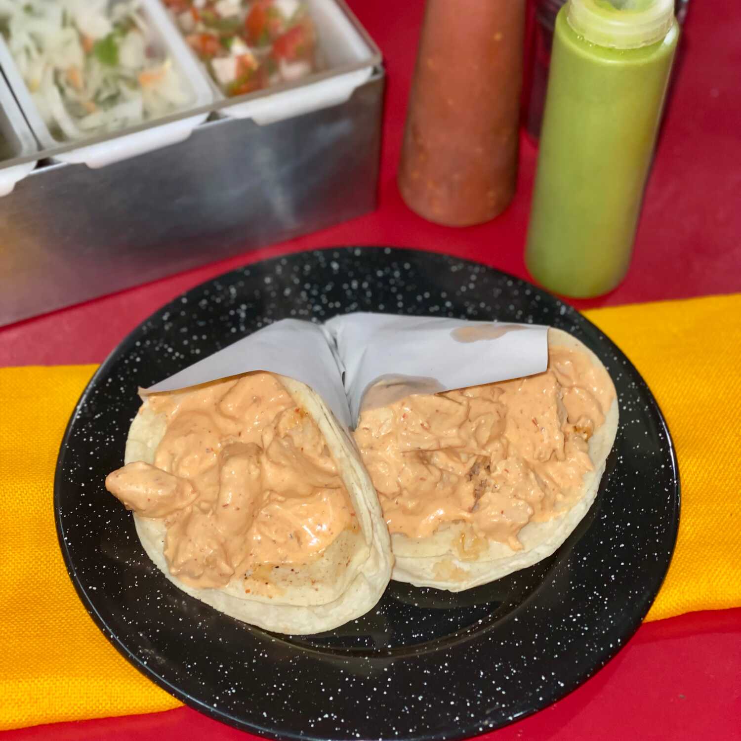 Taco de Pollo en Chipotle
