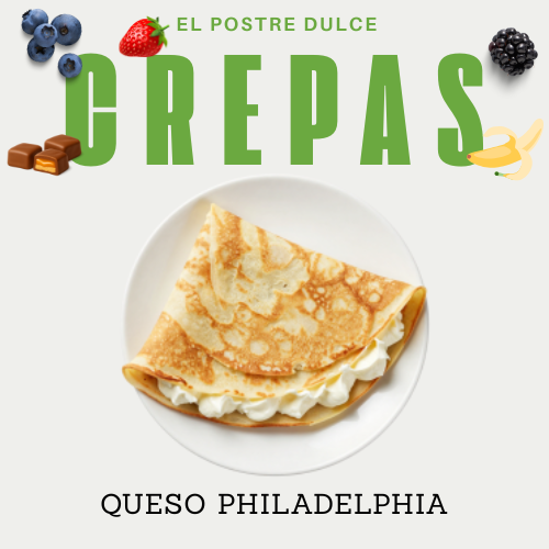 Crepa Queso Philalphia