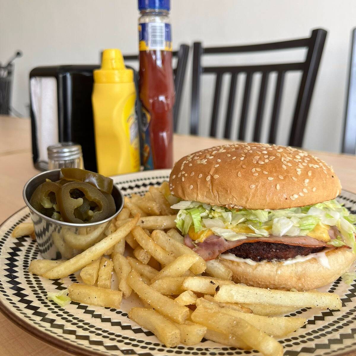 Hamburguesa con Papas