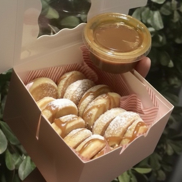 14 Mini Hotcakes 1 Glaseado