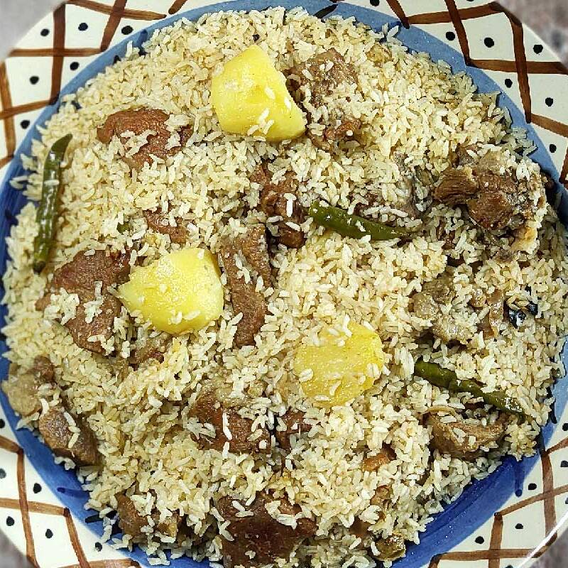 Biryani de Chivo
