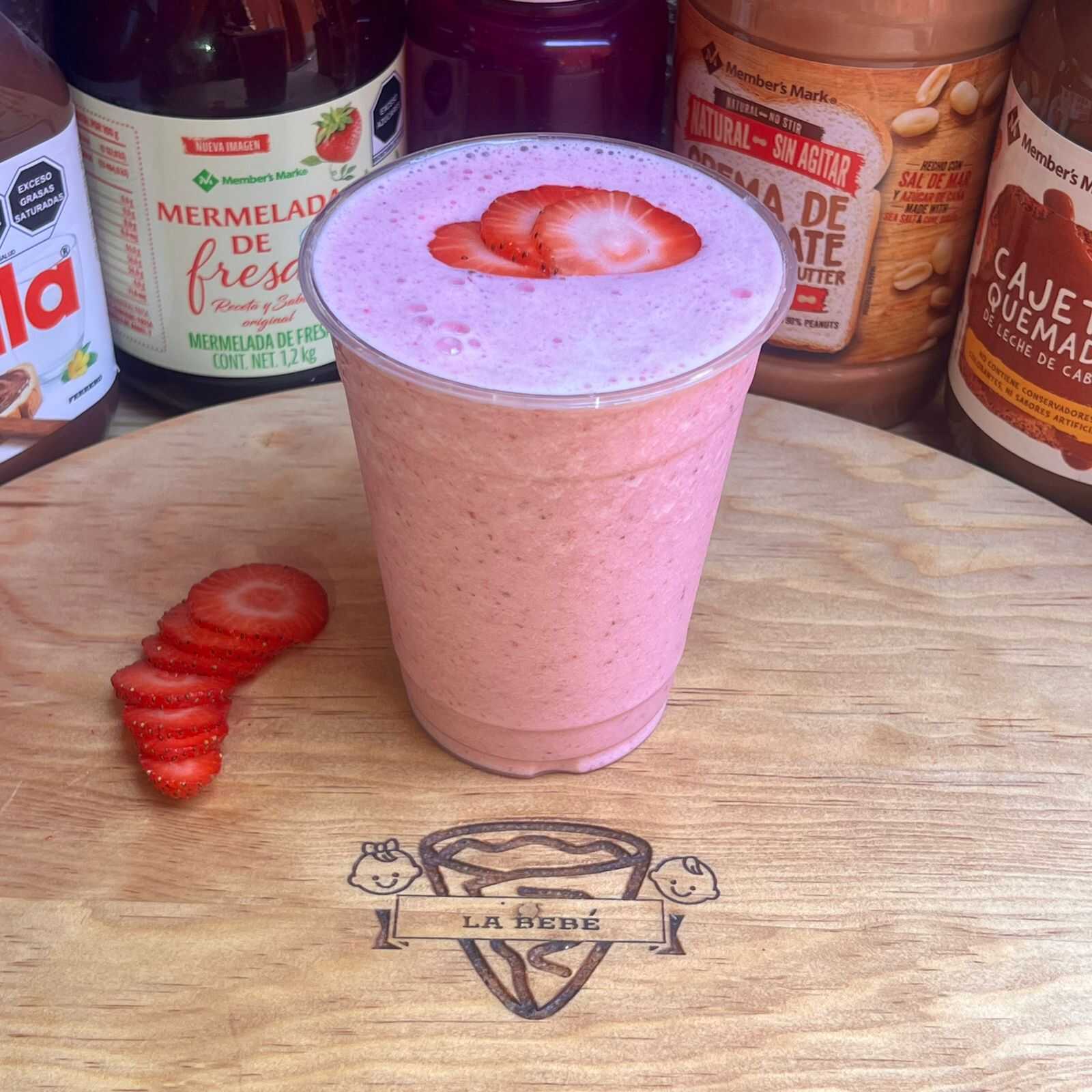 Licuado de Fresa Natural