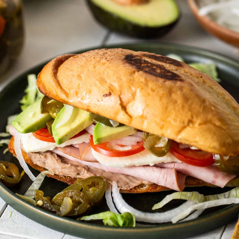Lonche de Jamon