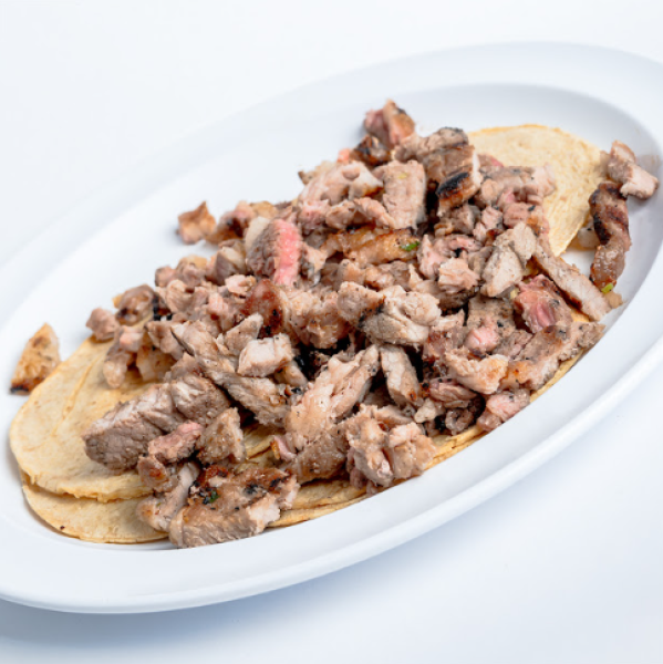 RIB-EYE CON QUESO (3) TACOS 300grs