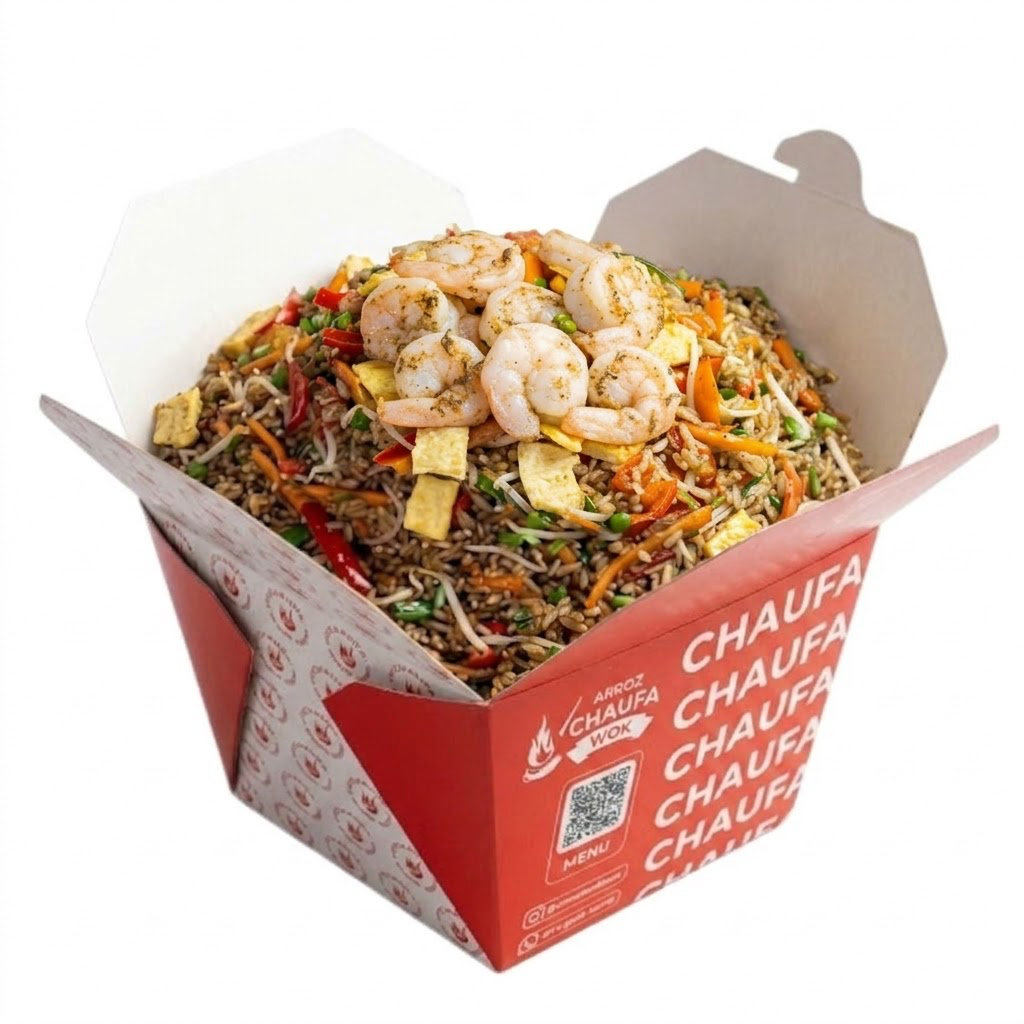 Arroz Chaufa Camarones