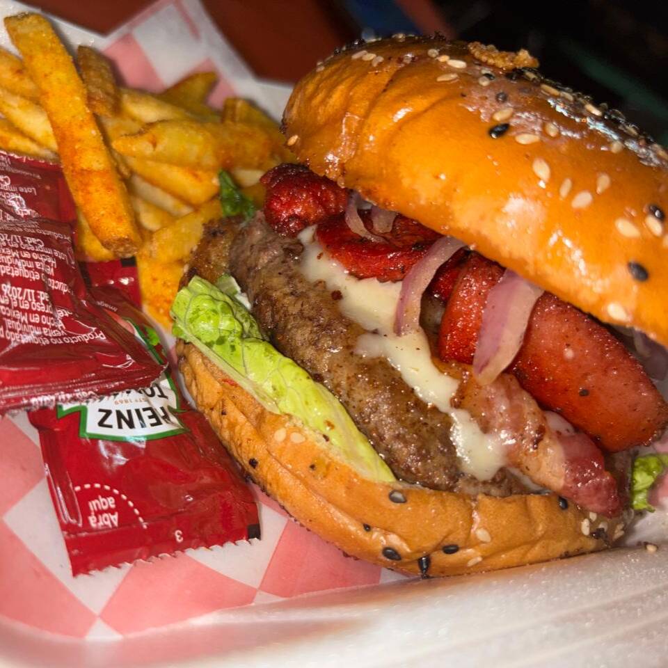 Hamburguesa Maccheroni