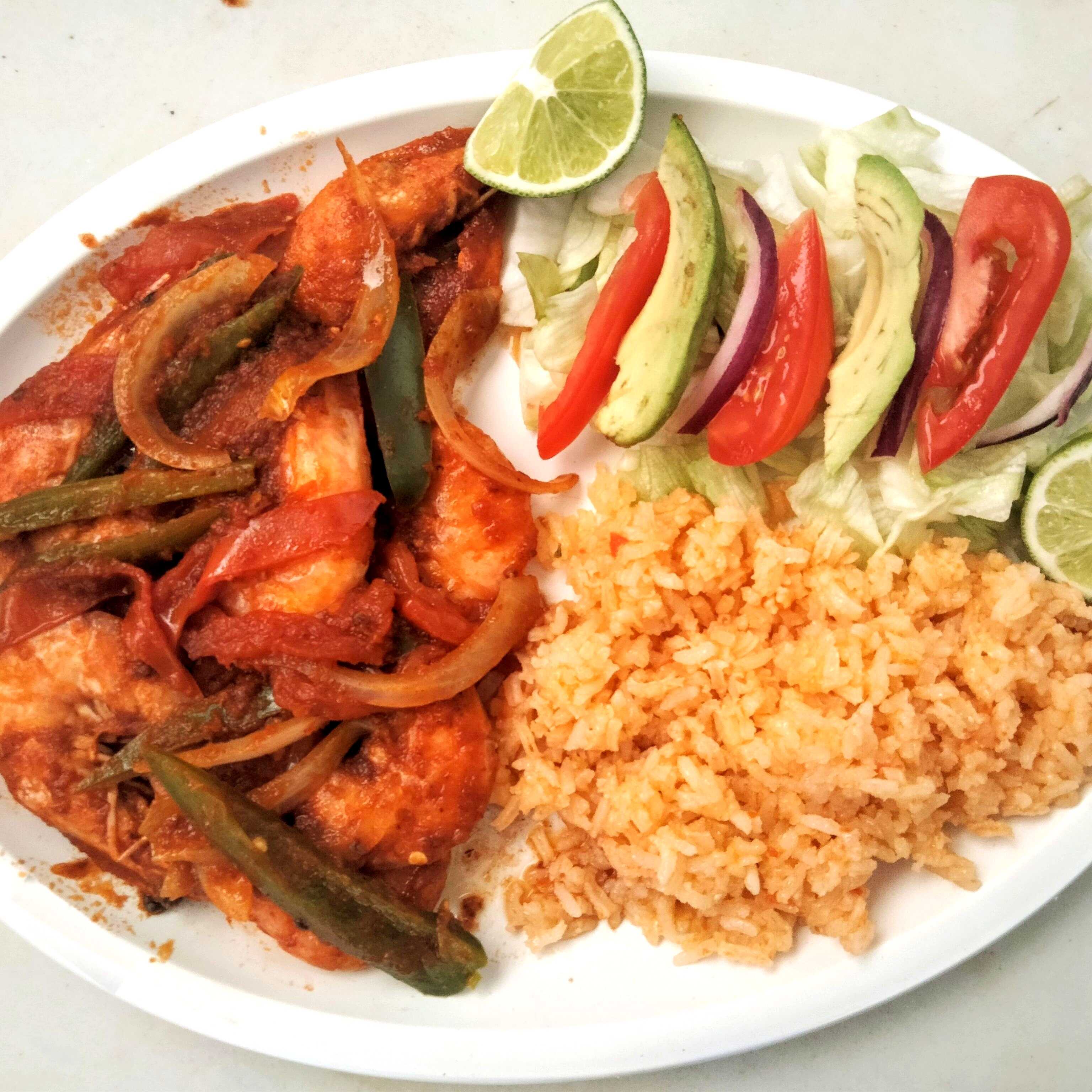 Camarones a la Tampiqueña