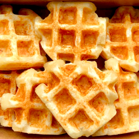 Mini Waffles de Pandebono